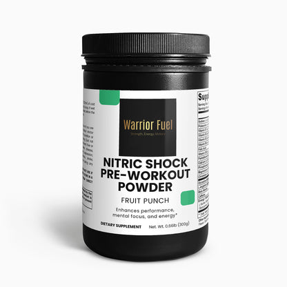 Nitric Shock Pre-Workout Powder (Fruit Punch)